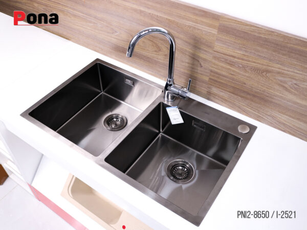 Bồn Rửa Chén 2 Hố INOX304 Pona PNI2-8650 – ảnh 4