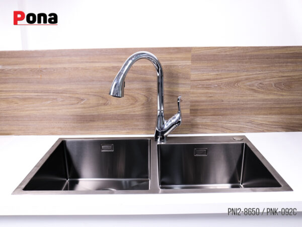 Bồn Rửa Chén 2 Hố INOX304 Pona PNI2-8650 – ảnh 6