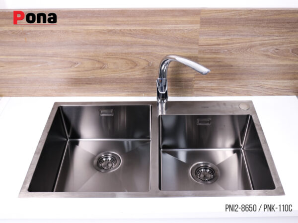 Bồn Rửa Chén 2 Hố INOX304 Pona PNI2-8650 – ảnh 7