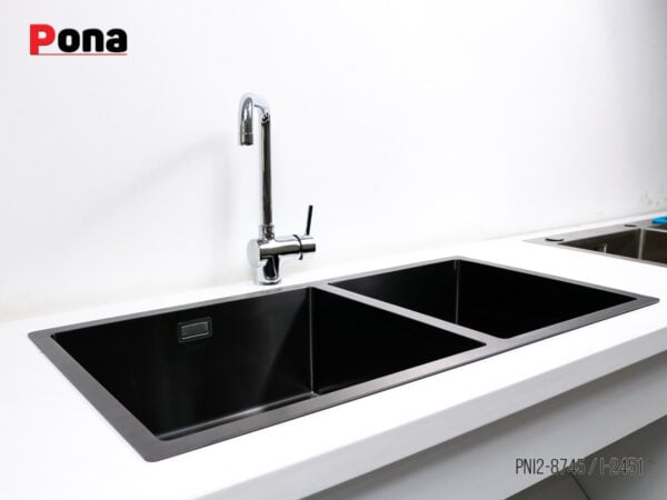 Bồn Rửa Chén 2 Hố INOX304 Pona PNI2-8745 – ảnh 4
