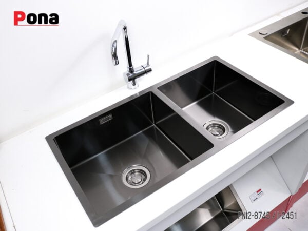 Bồn Rửa Chén 2 Hố INOX304 Pona PNI2-8745 – ảnh 5