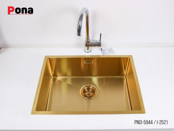 Chậu Rửa Chén 1 Hố INOX304 Pona PNI3-5944 – ảnh 6