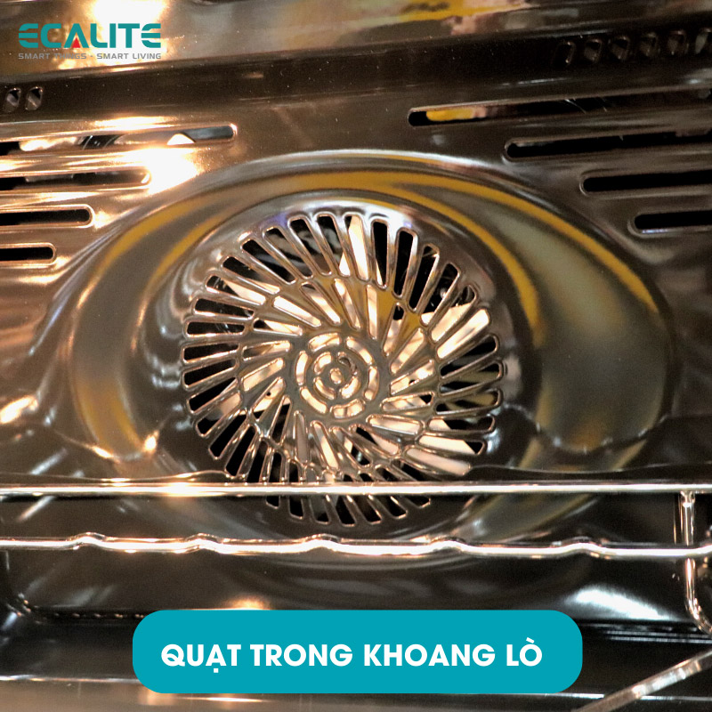 Lò nướng âm tủ dung tích 72L Ecalite EOV-JA7060BL – ảnh 3