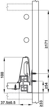 Ray hộp Alto giảm chấn Hafele 552.03.795 - Dài 550mm - Tổng quan về ray hộp Alto giảm chấn Hafele 552.03.795 Ray hộp Alto giảm chấn Hafele 552.03.795 - Dài 550mm - Tổng quan về ray hộp Alto giảm chấn Hafele 552.03.795
