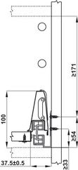 Ray hộp Alto giảm chấn Hafele 552.03.795 - Dài 550mm ảnh 2