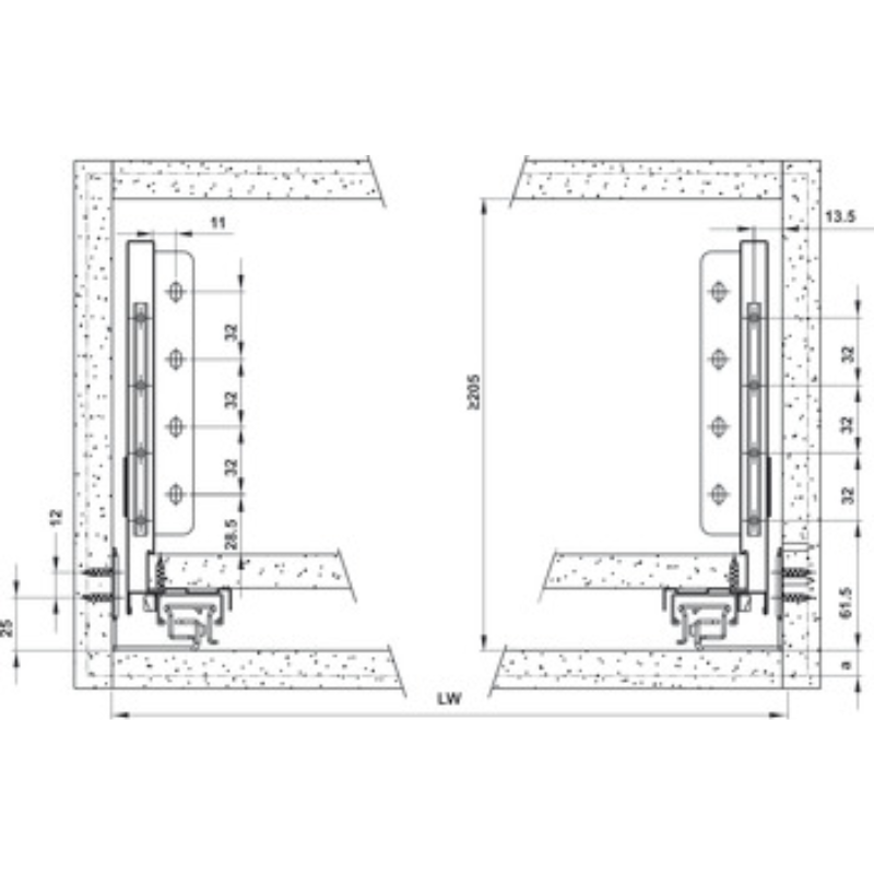 Ray Hộp Alto-S Hafele 552.35.355 – ảnh 2