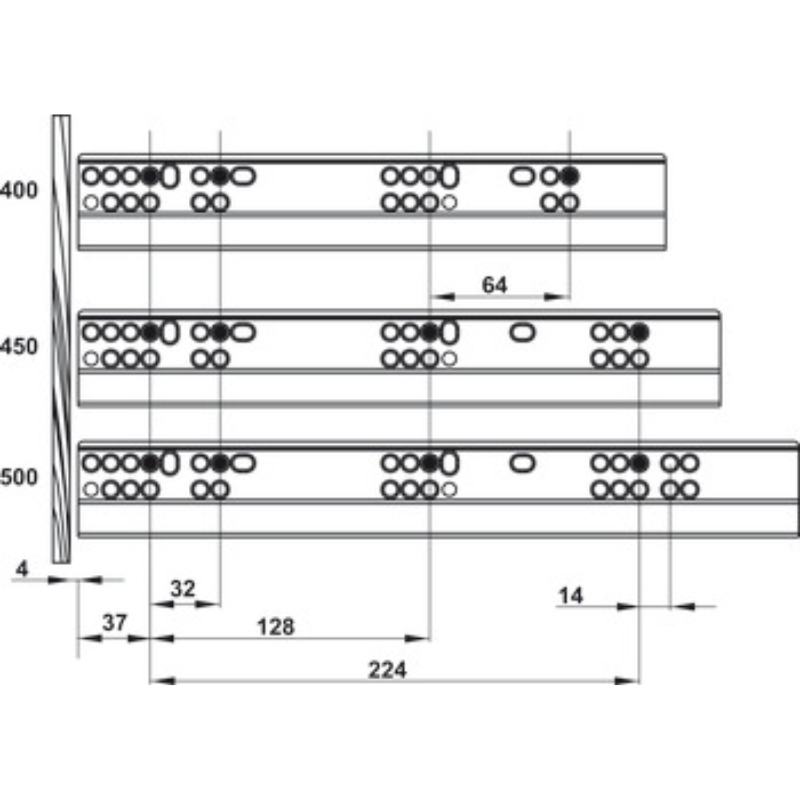 Ray Hộp Alto-S Hafele 552.35.355 – ảnh 3