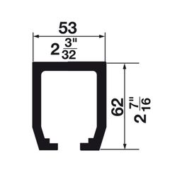 Ray trượt Hafele 941.60.400 ảnh 2