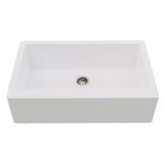 Chậu rửa chén đơn Carysil ReC1 (màu đen, màu trắng) ảnh 2