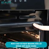 Lò nướng âm tủ dung tích 72L Ecalite EOV-JA7060BL