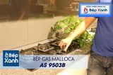 Bếp gas âm 3 vùng nấu Malloca AS 9503B/ Màu đen