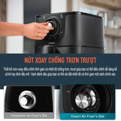 Nồi chiên không dầu COSORI CO158-AF ảnh 4