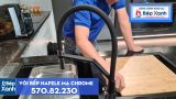 Vòi rửa chén Hafele HT20-CH1F187 / Đồng thau mạ Chrom, Mã số 570.82.230