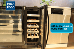 Tủ rượu 20 chai Malloca MWC 20BG ảnh 6