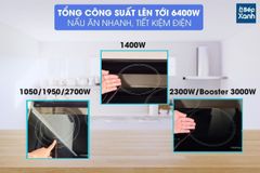 Bếp từ kết hợp điện Hafele HC-M773A 536.01.705 ảnh 4
