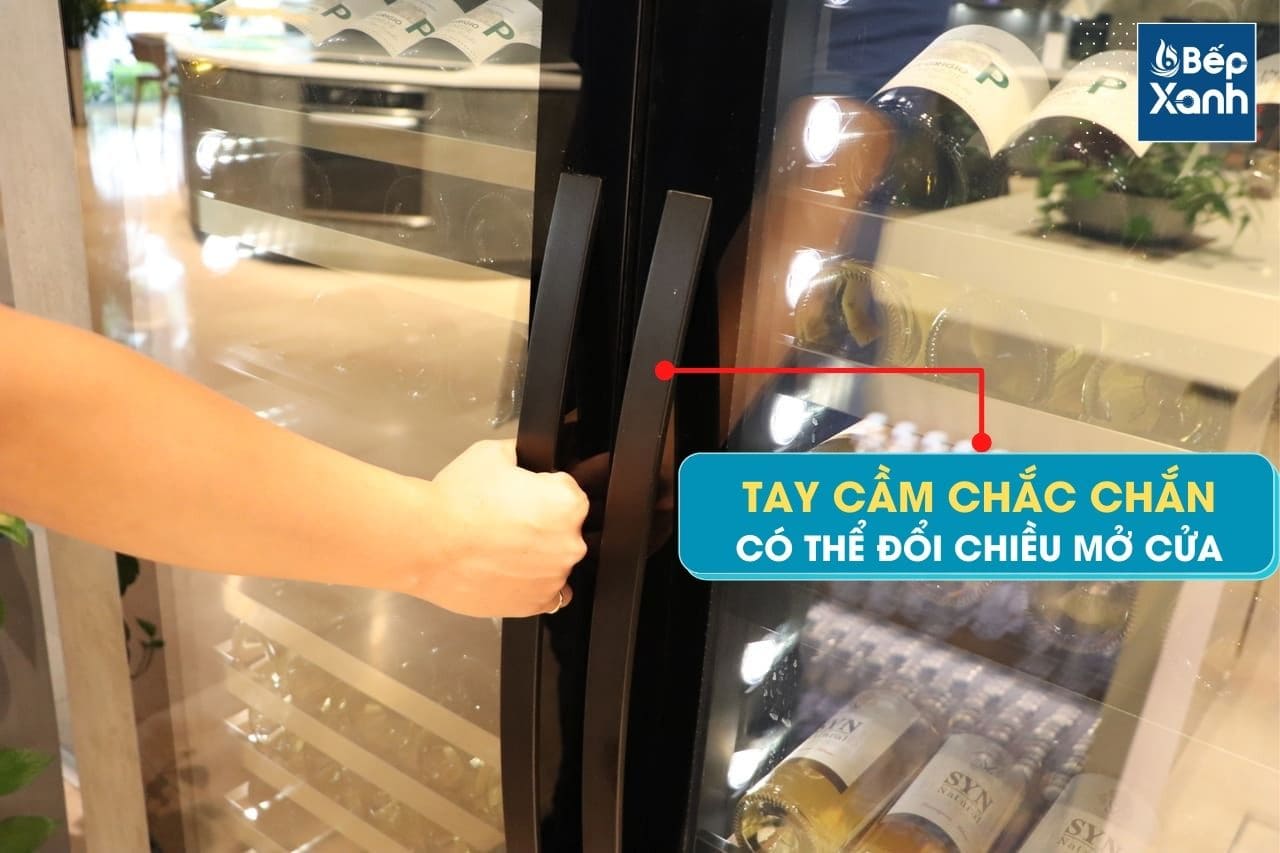 Tủ rượu đứng độc lập hoặc âm tủ Malloca MWC-180BG – ảnh 6