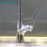 Vòi rửa chén nóng lạnh dây rút Pull-out Ecalite EF-K572C