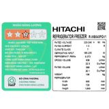 Tủ lạnh Hitachi Inverter 569 lít R-WB640PGV1 GMG
