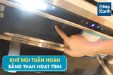Máy hút mùi âm tủ Malloca MH 750BI/ Màu đen/ Dạng Hidden