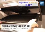 Máy hút mùi Cổ điển 70cm Malloca H107 (Thân Inox)