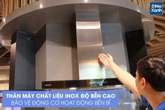 Máy hút mùi áp tường Malloca Min F-205 - Dòng nhập khẩu Italy ảnh 9