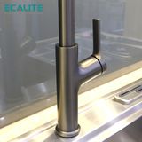 Vòi rửa chén nóng lạnh S-curve Ecalite EF-N288S