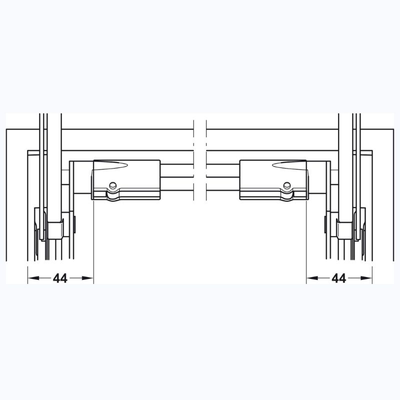 Thanh cân bằng tay nâng Hafele 372.33.696 – ảnh 2