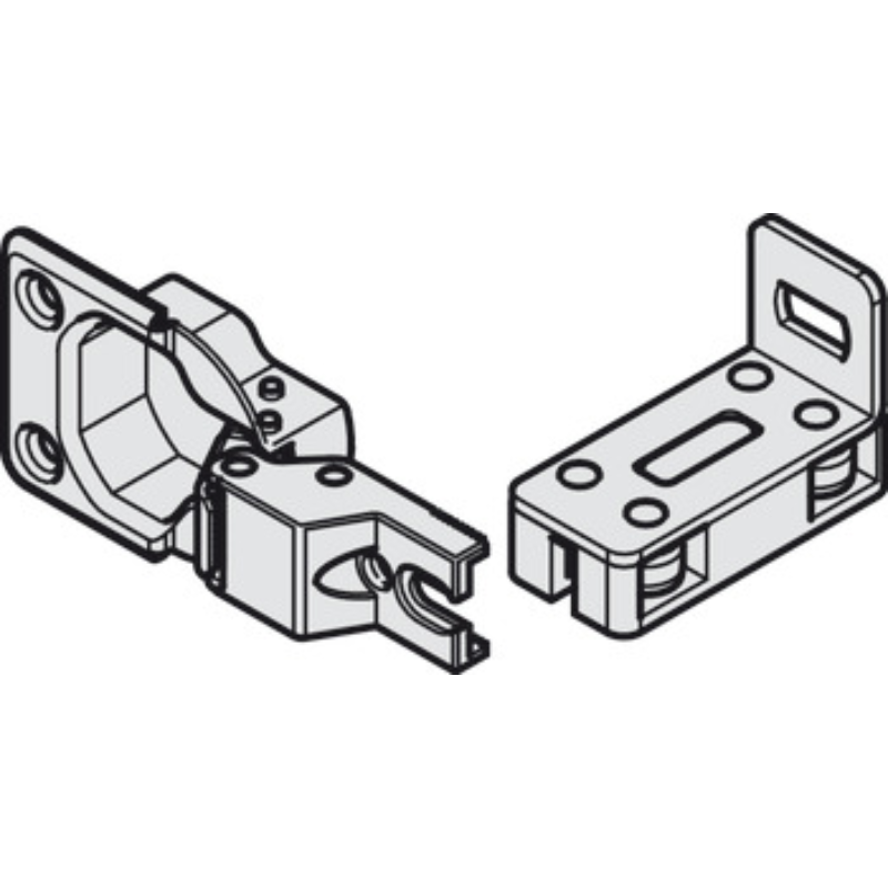 Thanh Dẫn Hướng Silent-Fold 40 Hafele 409.62.700 – ảnh 3