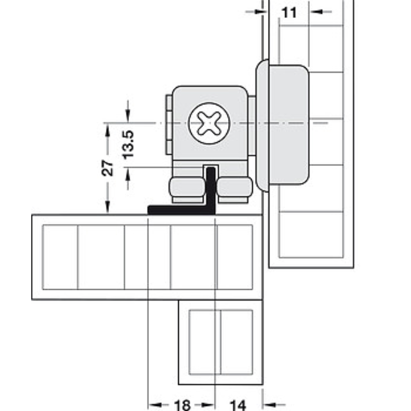 Thanh Dẫn Hướng Silent-Fold 40 Hafele 409.62.700 – ảnh 6