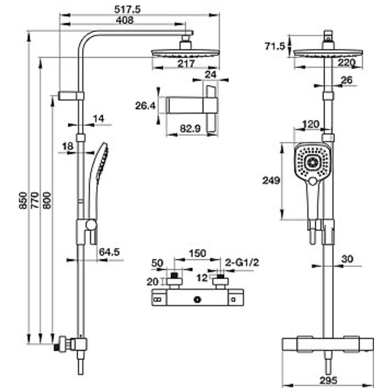 Thanh Sen Kết Hợp Intensity Hafele 495.60.102 - Cấu tạo và chất liệu của thanh sen kết hợp Intensity Hafele 495.60.102 Thanh Sen Kết Hợp Intensity Hafele 495.60.102 - Cấu tạo và chất liệu của thanh sen kết hợp Intensity Hafele 495.60.102