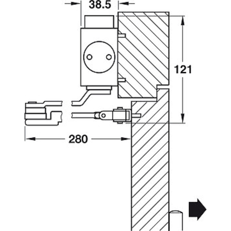 Thiết Bị Đóng Cửa Tự Động Hafele 931.84.669 - So sánh thiết bị đóng cửa tự động Häfele 931.84.669 với phương án khác Thiết Bị Đóng Cửa Tự Động Hafele 931.84.669 - So sánh thiết bị đóng cửa tự động Häfele 931.84.669 với phương án khác