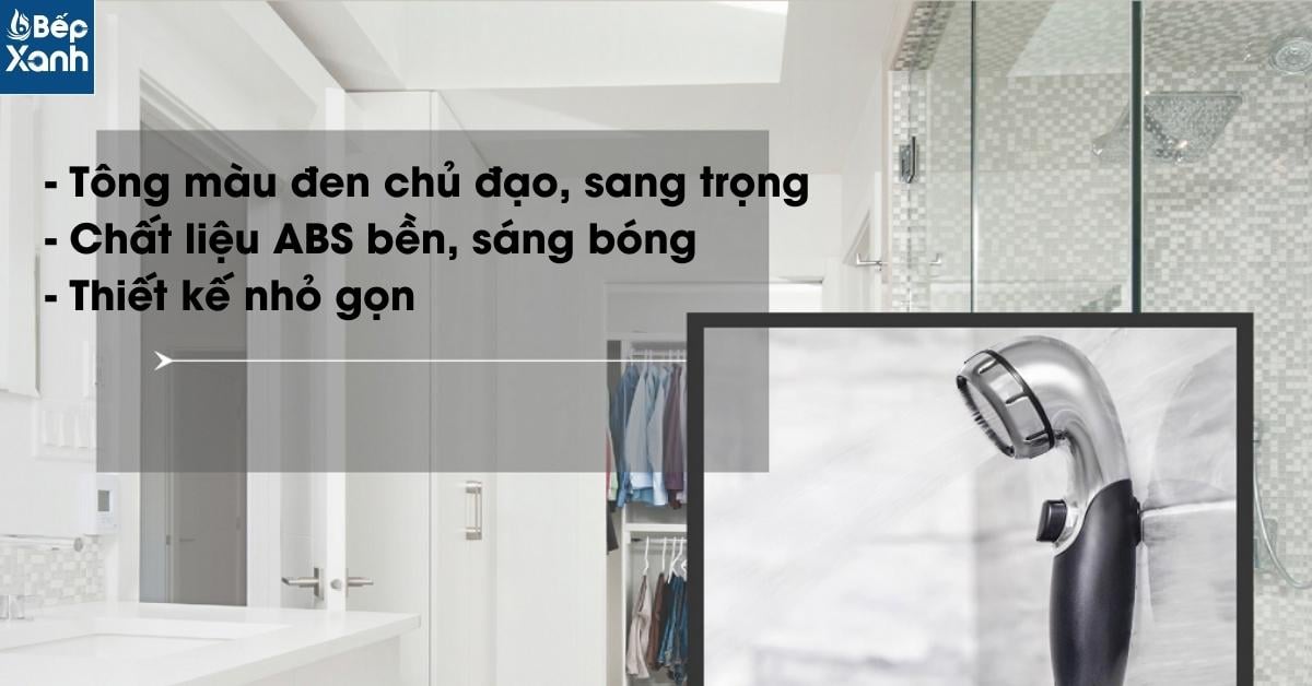 Vòi sen tắm khử clo Mitsubishi Cleansui ES301 – ảnh 5