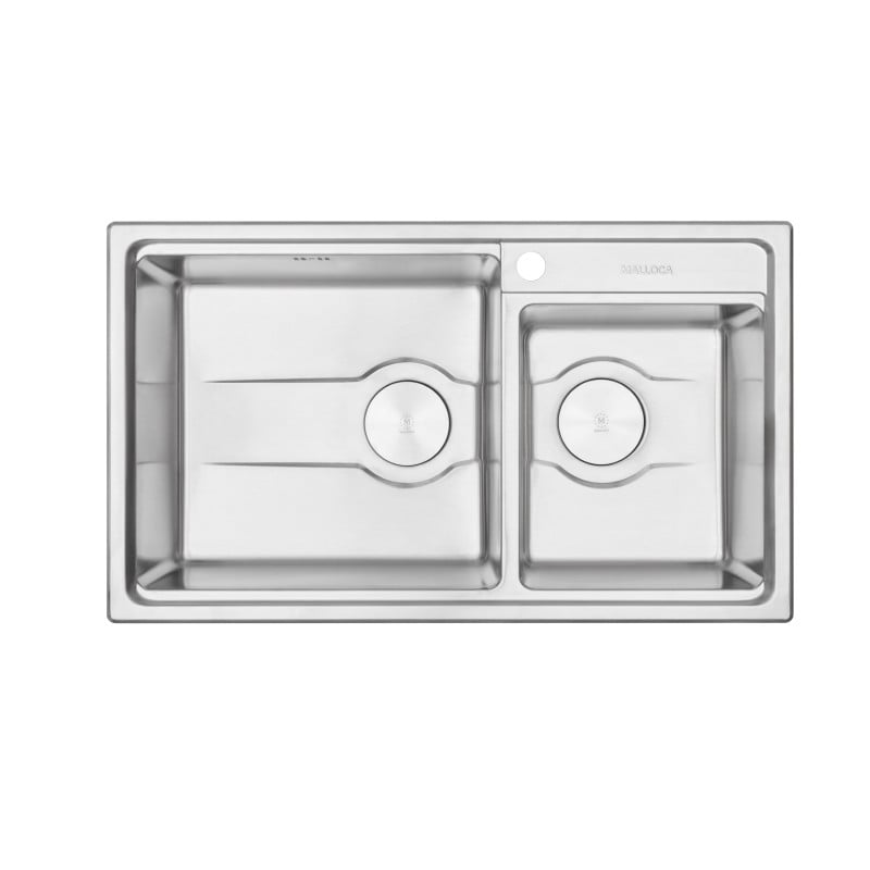 Chậu rửa chén Inox Malloca MS 5082W - Phong cách Wave Series thanh lịch Chậu rửa chén Inox Malloca MS 5082W - Phong cách Wave Series thanh lịch