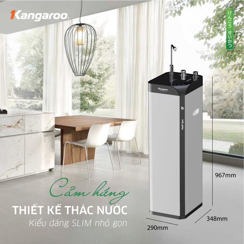 Máy lọc nước Kangaroo Hydrogen KG10A10S nóng lạnh - 7 lõi – ảnh 4
