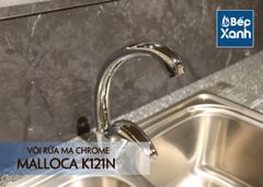 Vòi rửa chén nóng lạnh Malloca K121N / Đồng thau mạ chrome ảnh 8