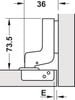  Bản lề âm Metalla SM 110° Hafele 315.18.302 