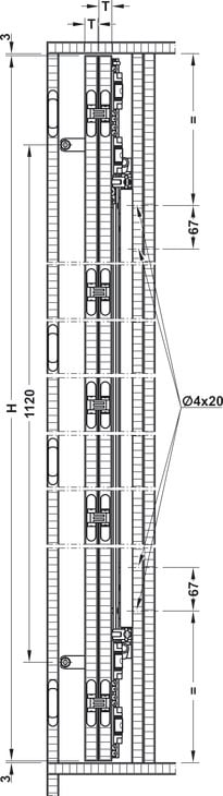 Cửa trượt xoay bằng gỗ Slido F-Park72 60B Hafele 408.45.012 – ảnh 5