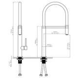 Vòi rửa chén nóng lạnh Silicon Ecalite EF-K200Si