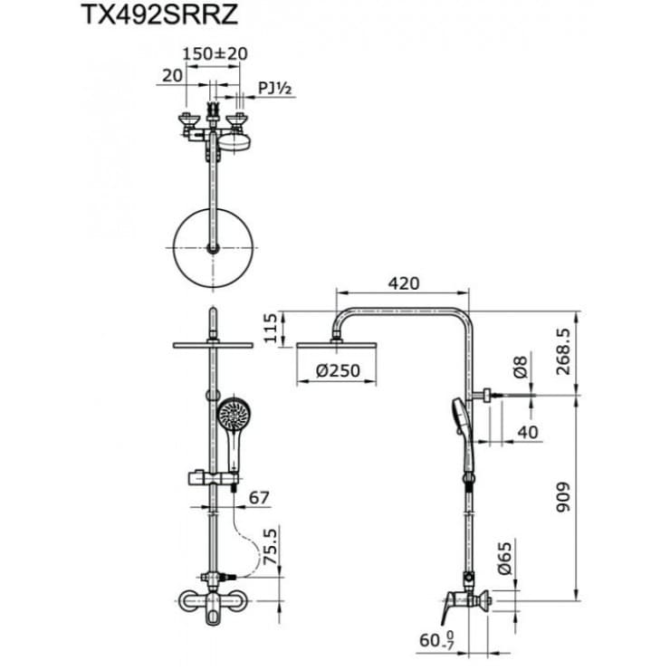 Sen Cây ToTo TX492SRRZ – ảnh 2