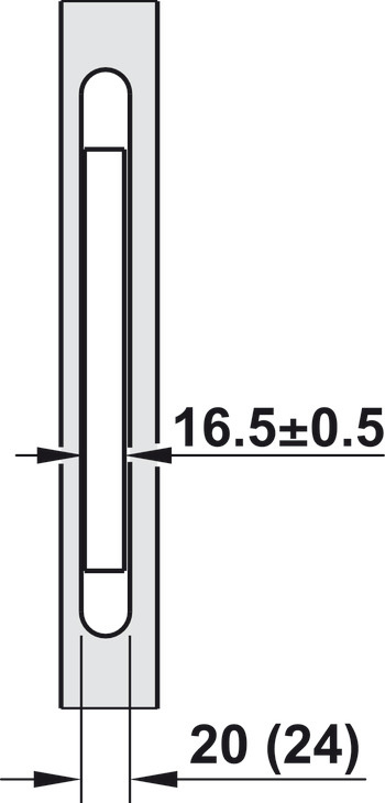 Thân khoá 24mm DT 700/ DT 710 Hefele 917.81.761 – ảnh 3
