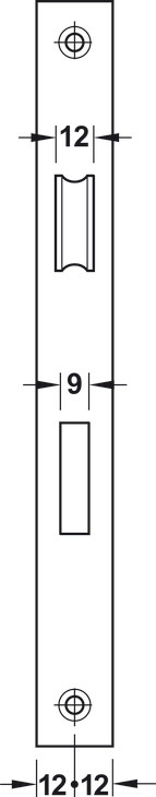 Thân khoá cho phòng tắm Hafele 911.02.158 – ảnh 2