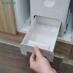 Thùng gạo âm tủ cánh mở, ray trượt giảm chấn Pull-out Ecalite NRC15P ảnh 8