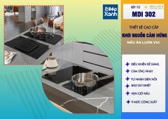 Bếp từ 2 vùng nấu Malloca MDI 302 / Nhập khẩu Tây Ban Nha, kiểu Domino, kính Schott Ceran ảnh 10