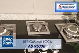 Bếp gas âm 3 vùng nấu Malloca AS 9503B/ Màu đen