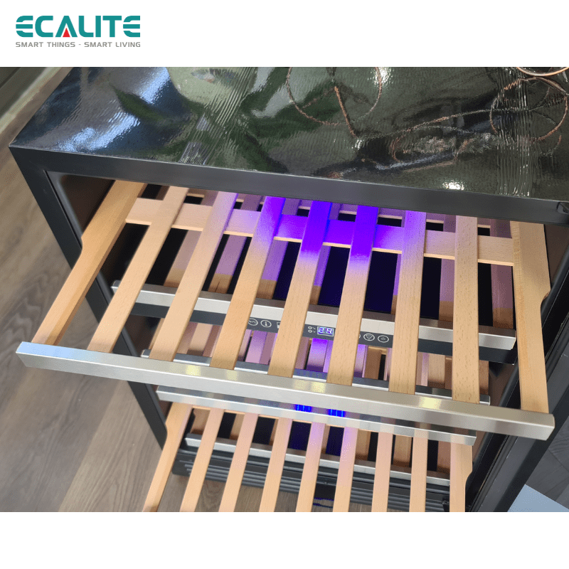 Tủ bảo quản rượu Dual Zone Cooler Ecalite EW-1546B – ảnh 8