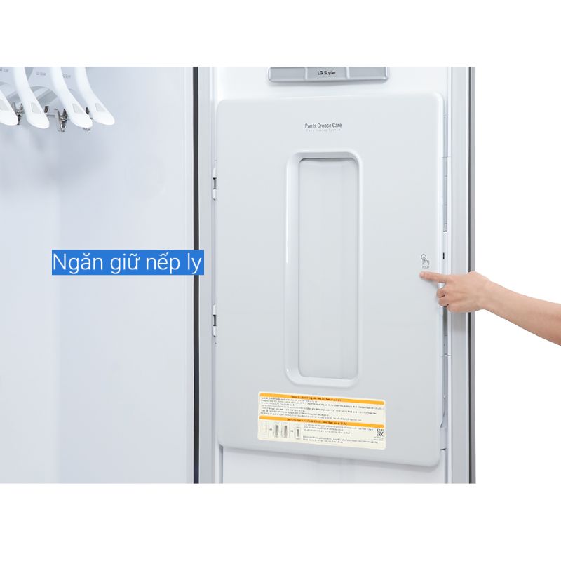 Tủ chăm sóc quần áo thông minh LG Styler Inverter 5 móc S5GOC – ảnh 8