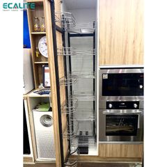 Tủ đựng đồ khô cao cấp 6 tầng Wire-Pantry Ecalite EL-TD4506S ảnh 4
