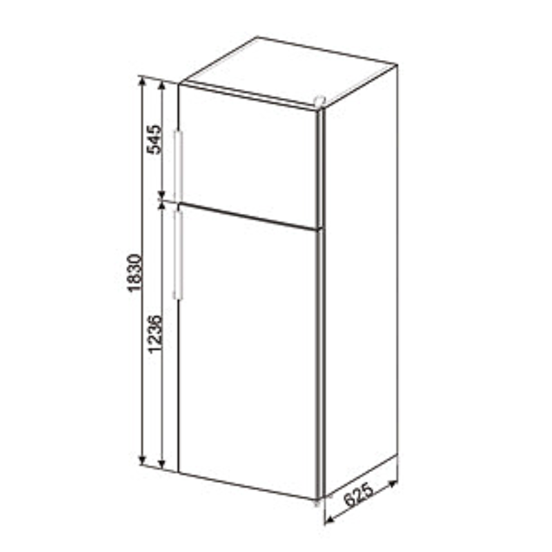 Tủ Lạnh Độc Lập Hafele FD70FN1HX 535.14.593 – ảnh 6