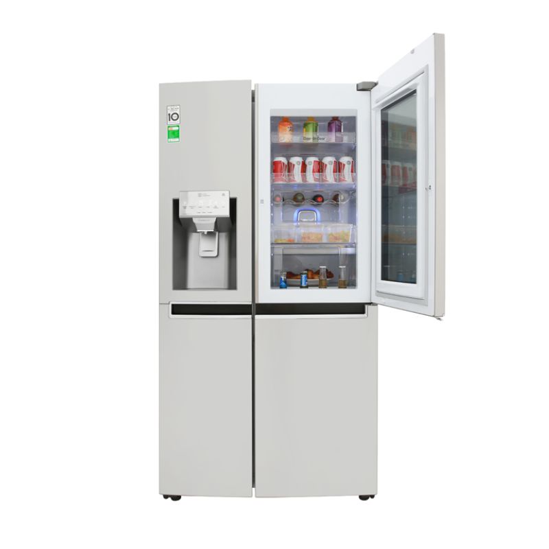 Tủ lạnh LG Inverter 601 lít Side By Side InstaView Door-in-Door GR-X247JS (trưng bày) – ảnh 2