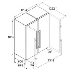 Tủ Lạnh Sybe By Syde Liebherr XRFbs 5295 ảnh 7